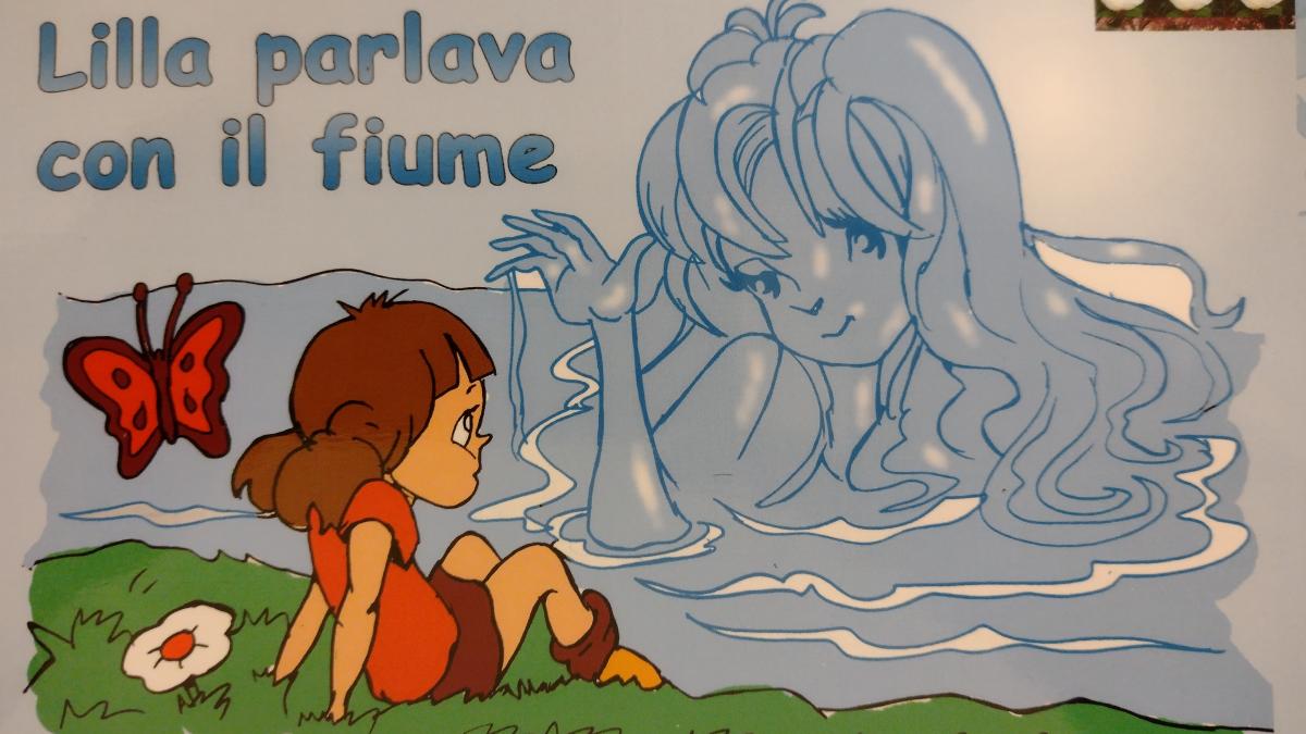 Copertina del libro "Lilla parlava con il fiume".