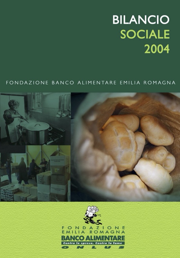 Copertina Bilancio Sociale Emilia Romagna 2003
